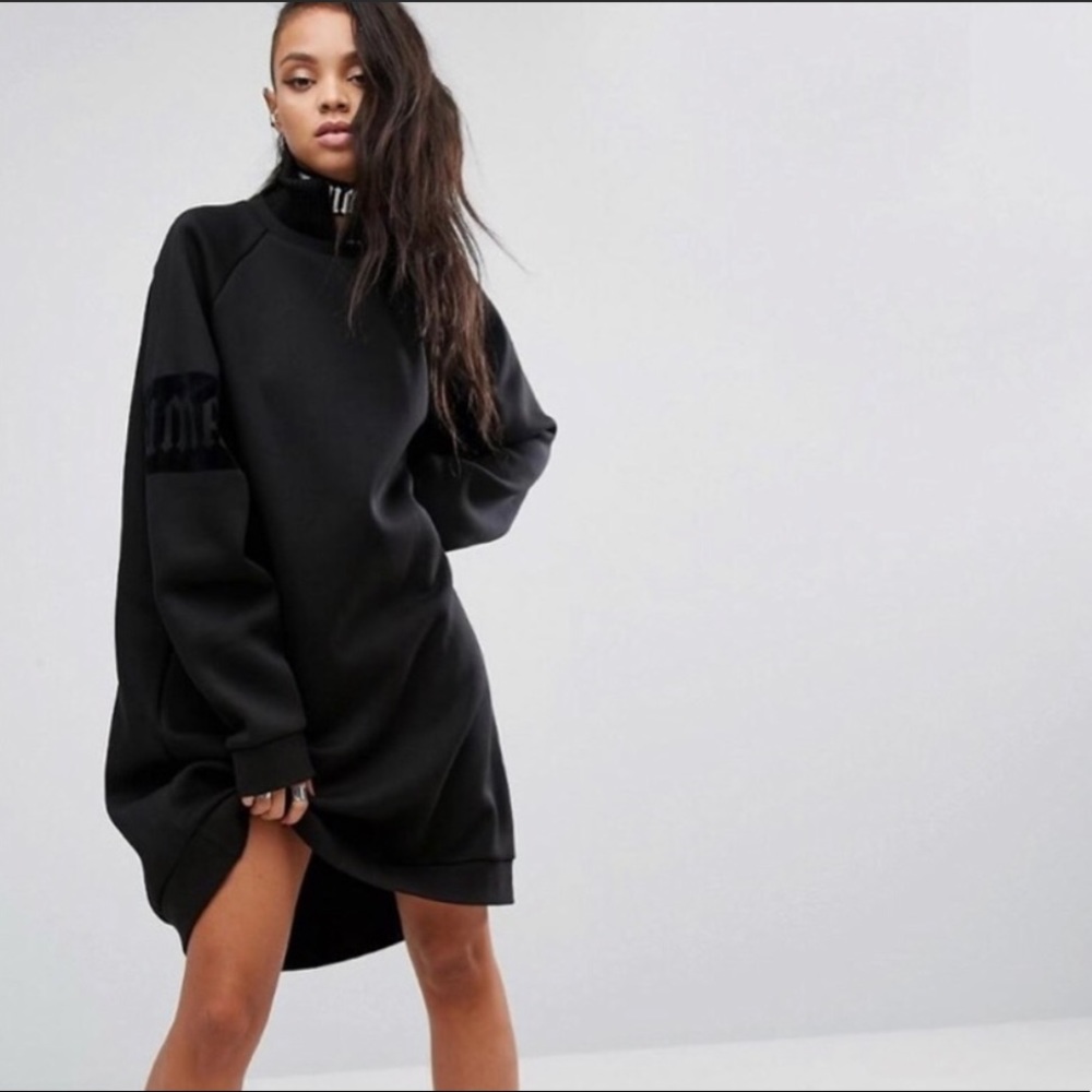 NWT Puma Fenti Rihanna Oversized Neck Zip Dress